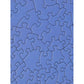 Flat Blueberry 81 Piece Round Jigsaw Puzzle Le Puzz