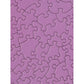 Flat Plum 81 Piece Round Jigsaw Puzzle Le Puzz