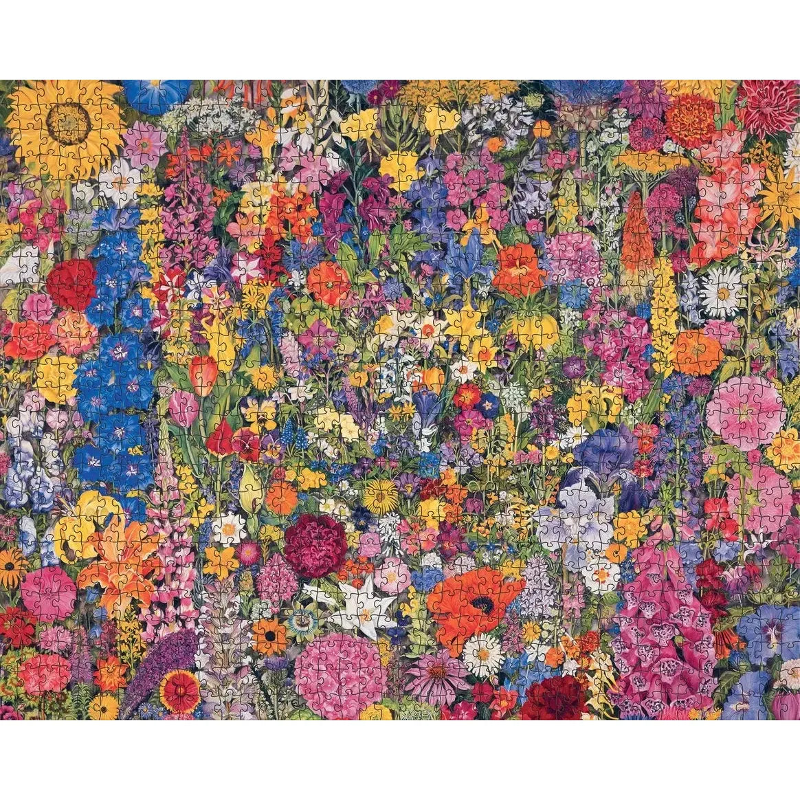 Flower Cycle by Rosalind Wise 1000 Piece Jigsaw Puzzle Pomegranate
