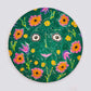 Flower Friend 81 Piece Round Jigsaw Puzzle Le Puzz