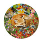 Forest Dream 500 Piece Round Jigsaw Puzzle eeBoo