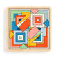 Frank Lloyd Wright Imperial Hotel 2-in-1 Sliding Wood Puzzle Galison