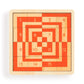 Frank Lloyd Wright Imperial Hotel 2-in-1 Sliding Wood Puzzle Galison