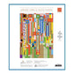 Frank Lloyd Wright Saguaro Forms & Cactus Flowers 1000 Piece Jigsaw Puzzle Galison