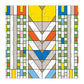 Frank Lloyd Wright Set of 6 25 Piece Wood Jigsaw Puzzle Galison
