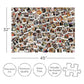 Friends Photo Collage 3000 Piece Jigsaw Puzzle Aquarius