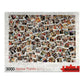 Friends Photo Collage 3000 Piece Jigsaw Puzzle Aquarius