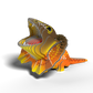 Frilled Lizard 3D Cardboard Model Kit Eugy