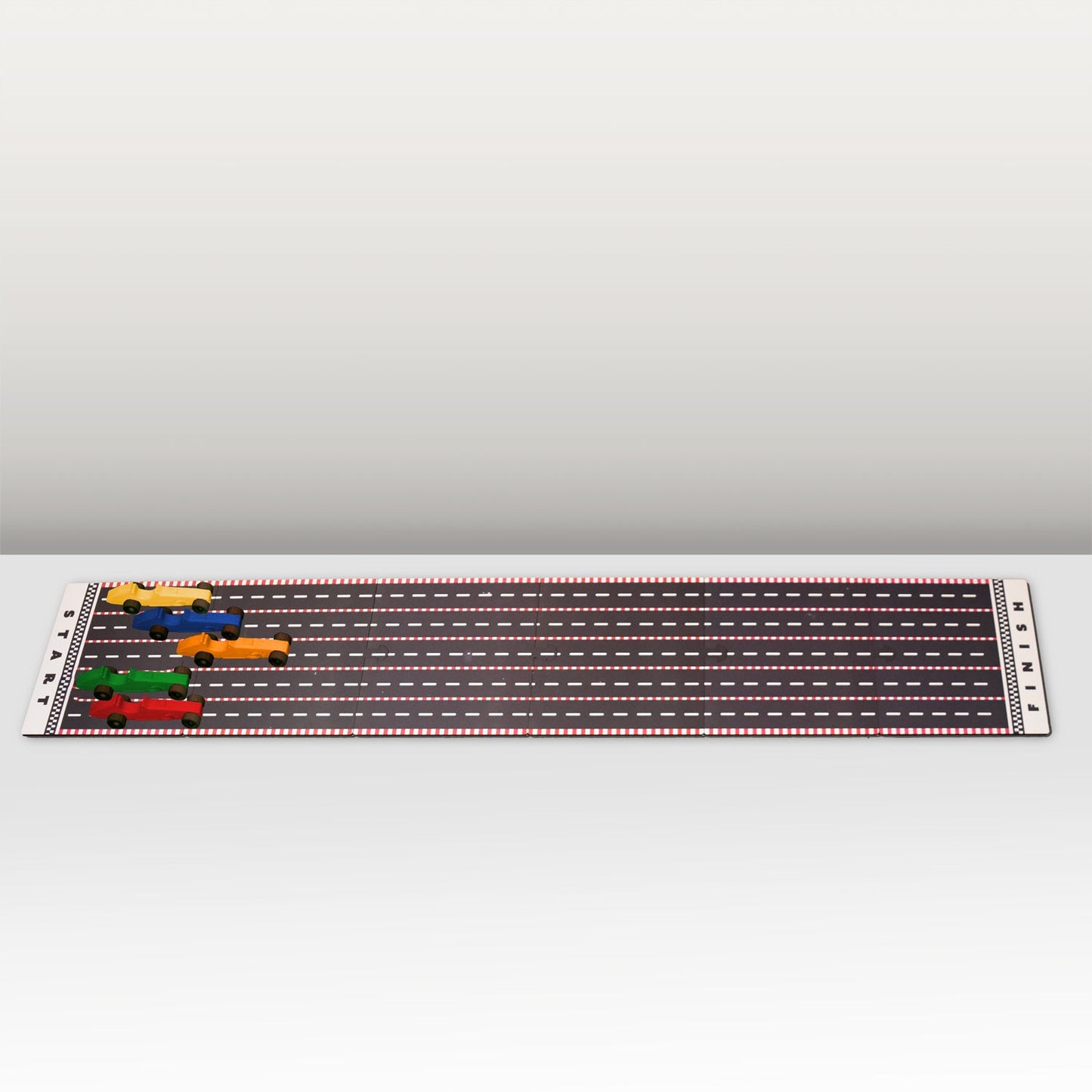 Dyed Wooden Indy Car Set with Racetrack | Made in the USA 🇺🇸