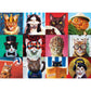 Funny Cats 1000 Piece Jigsaw Puzzle Eurographics