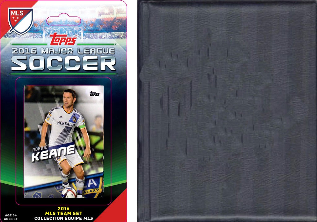 Mls Los Angeles Galaxy Licensed 2016 Topps Team Set And Storage Album