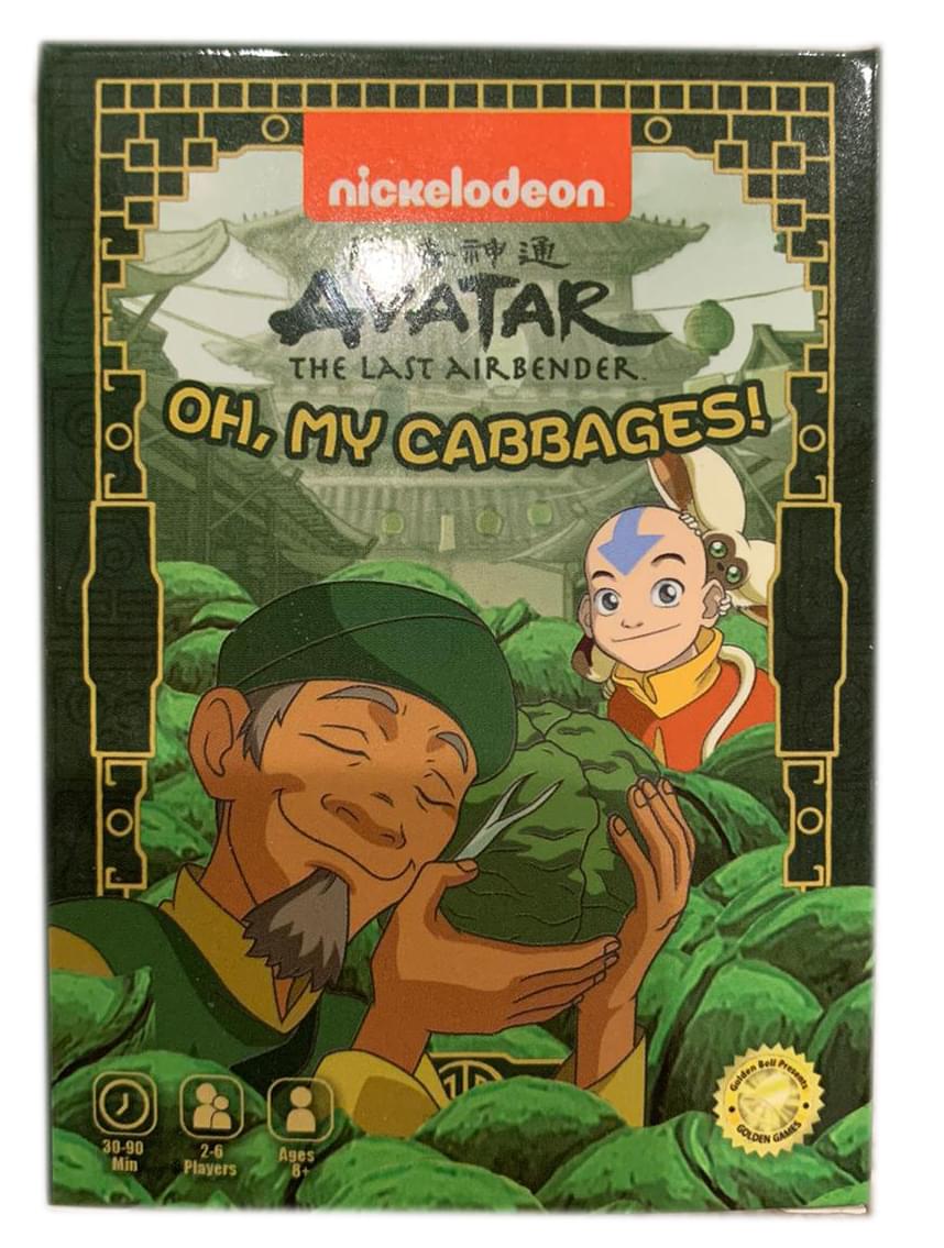 Nickelodeon Avatar The Last Airbender Oh, My cabbages card game