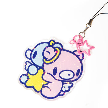Gloomy Gemini Keychain