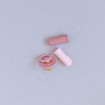 Finger Toothbrushes // Pinks