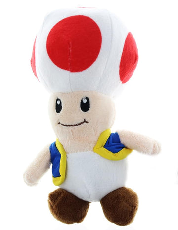 Nintendo Super Mario Bros 7'' Toad Plush