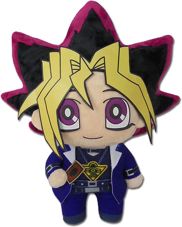 Great Eastern Entertainment YU GI OH Yugi Moto Plush Toy, 8" Multi-Color, Polyester, Model 77454