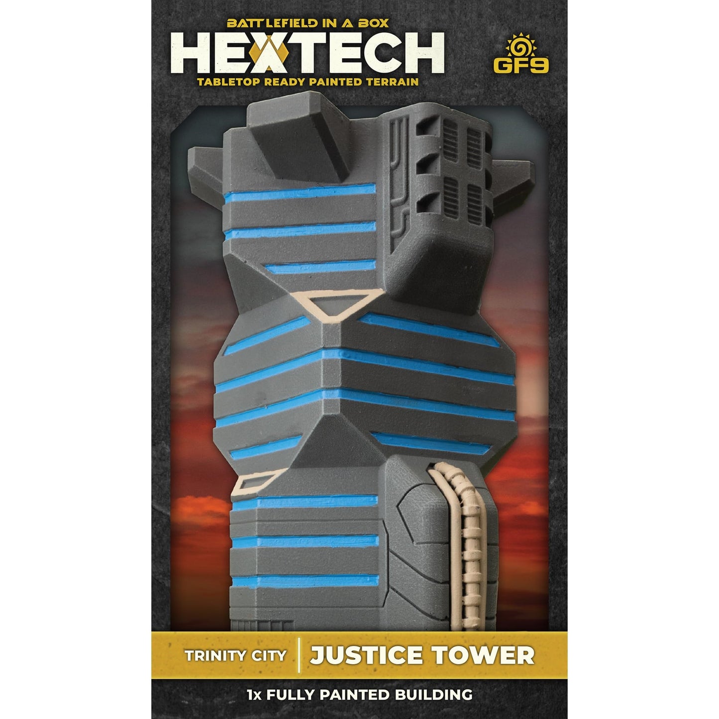 Gale Force Nine - Hextech - Trinity City - Justice Tower