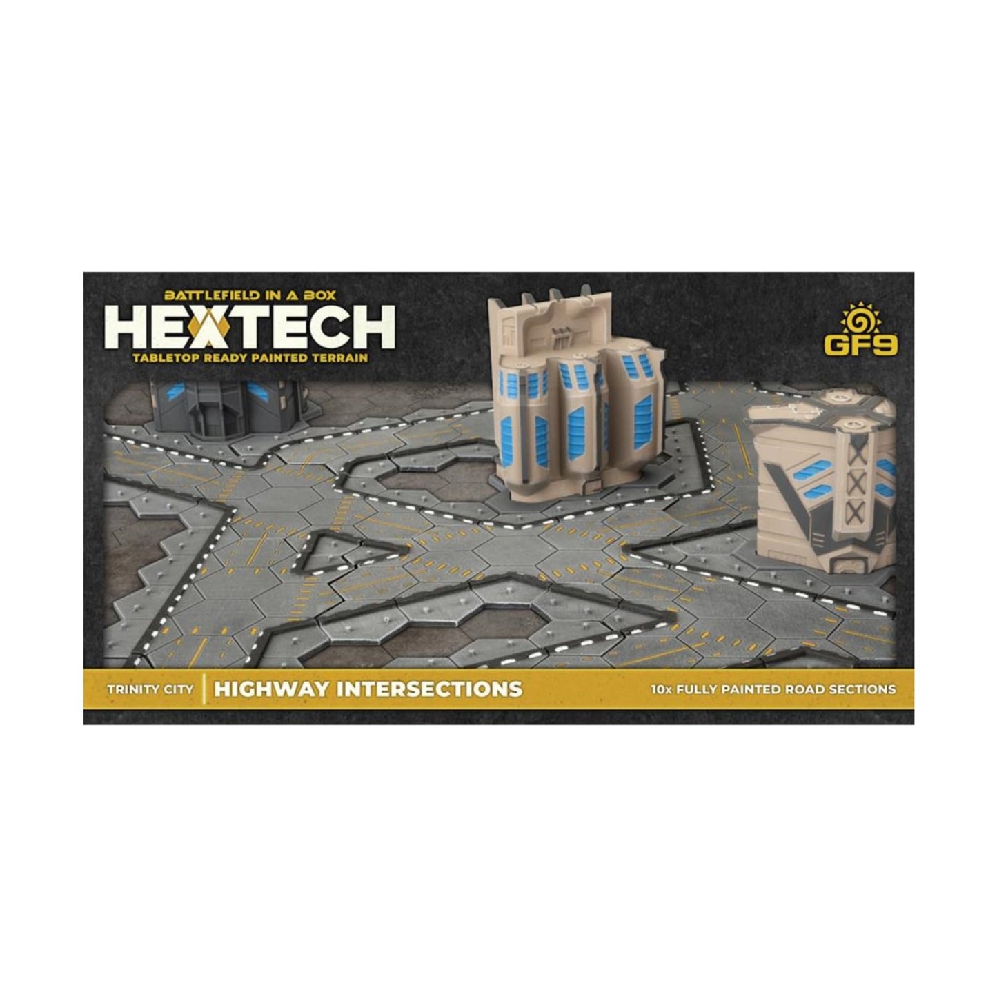 Hextech Battlefield in A Box: Trinity City Highway Intersections