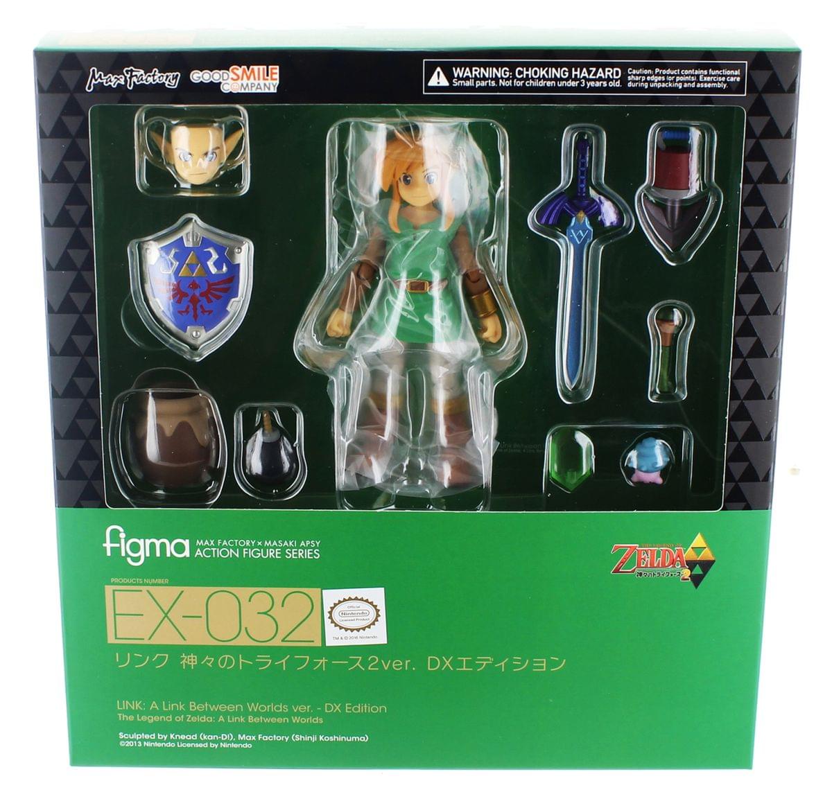Legend Of Zelda: A Link Between Worlds 4.5'' Link Figma Figure (Deluxe Version)