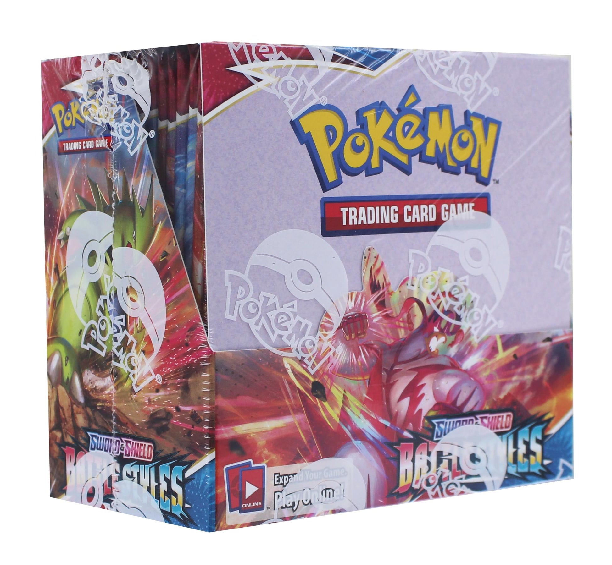 Pokmon TCG decorative replica blade & Shield Battle Styles Booster Box