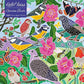 Garden Birds 1000 Piece Jigsaw Puzzle Flame Tree
