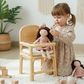 Little Feast Rattan Doll High Chair