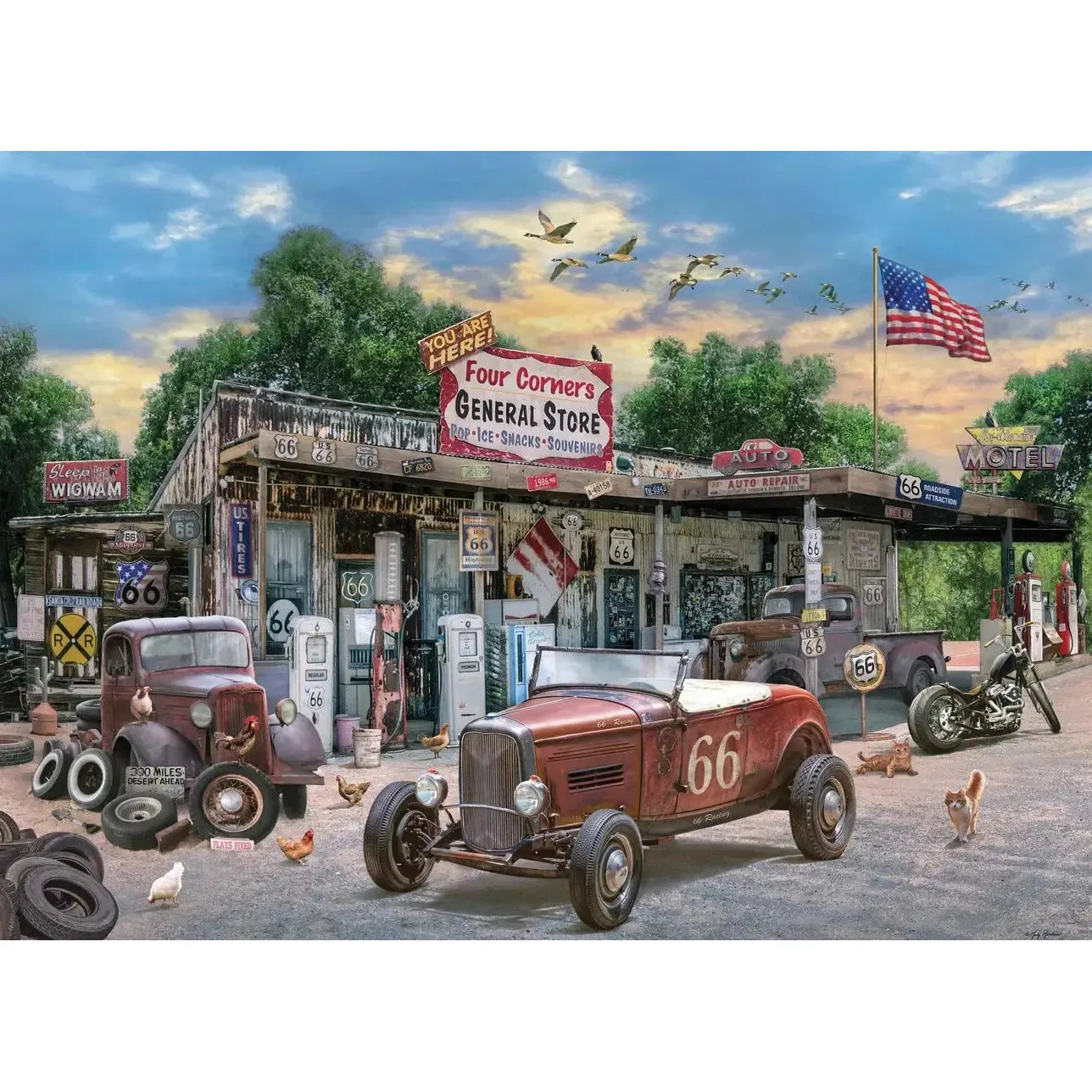 General Store 1000 Piece Soft Touch Jigsaw Puzzle Crown Point