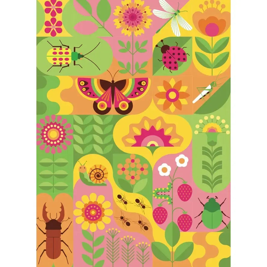 Geometric Nature 1000 Piece Jigsaw Puzzle Puzzledly