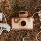 35MM Wooden Toy Camera Gift Set - Beech Wood with 2 Flashes ($85 Value)
