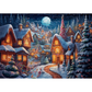 Gingerbread Grove 1000 Piece Jigsaw Puzzle Trippy