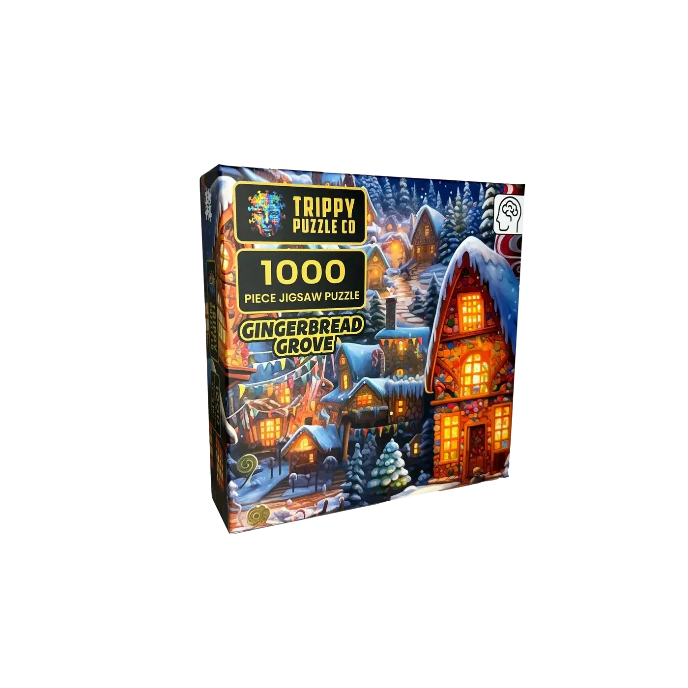 Gingerbread Grove 1000 Piece Jigsaw Puzzle Trippy