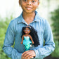 A Dark Brown Skin Tone Mermaid Doll