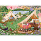Glamping 500 Piece Jigsaw Puzzle Cobble Hill