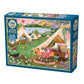 Glamping 500 Piece Jigsaw Puzzle Cobble Hill