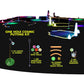 Glow in the Dark Miniature Golf Putting Kit Outdoor