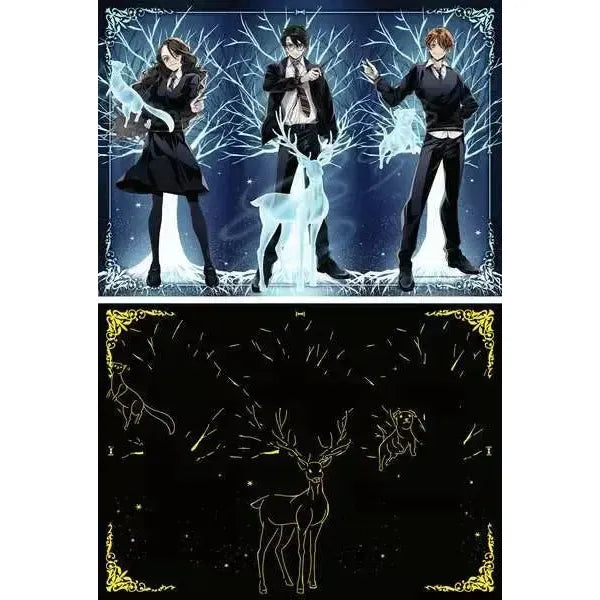 Glowing Patronus Harry Potter 500 Piece Glow in the Dark Jigsaw Puzzle Ravensburger