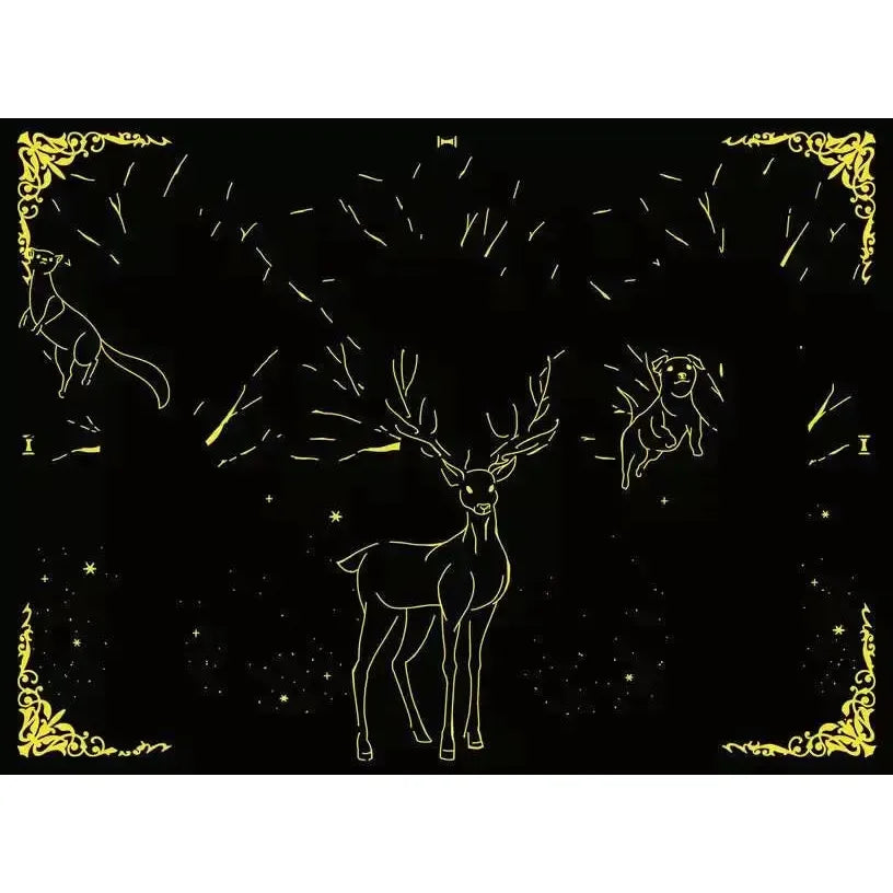 Glowing Patronus Harry Potter 500 Piece Glow in the Dark Jigsaw Puzzle Ravensburger
