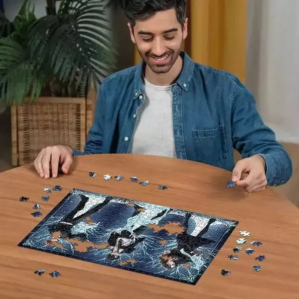 Glowing Patronus Harry Potter 500 Piece Glow in the Dark Jigsaw Puzzle Ravensburger
