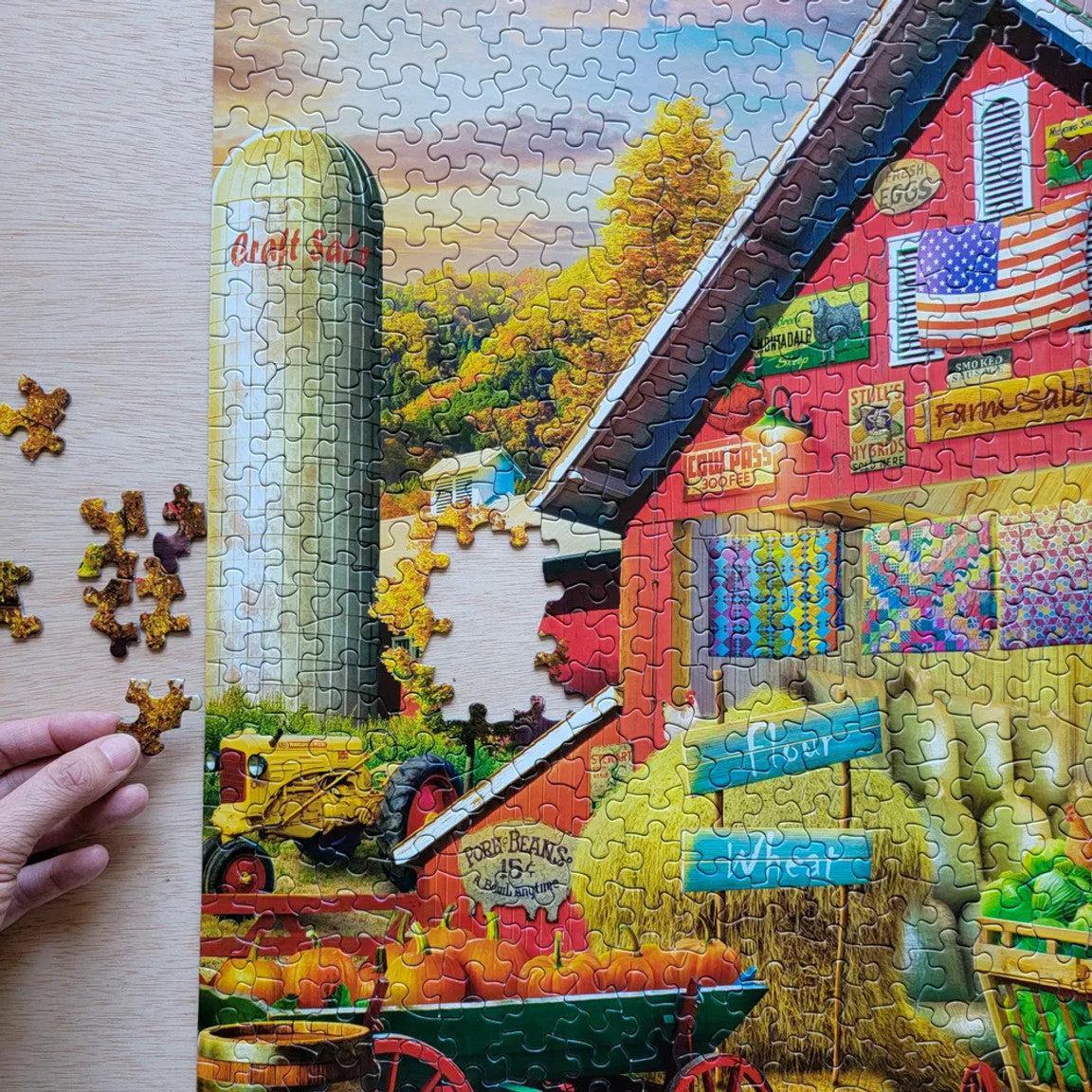 Golden Days 1000 Piece Jigsaw Puzzle Springbok