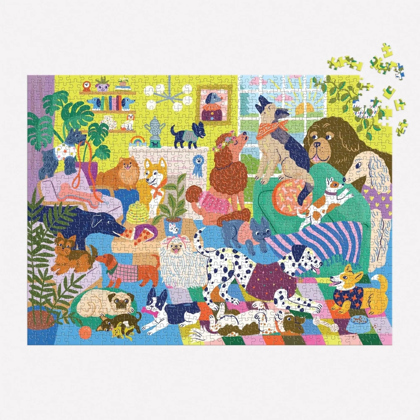 Good Dog Club 1000 Piece Jigsaw Puzzle Mudpuppy