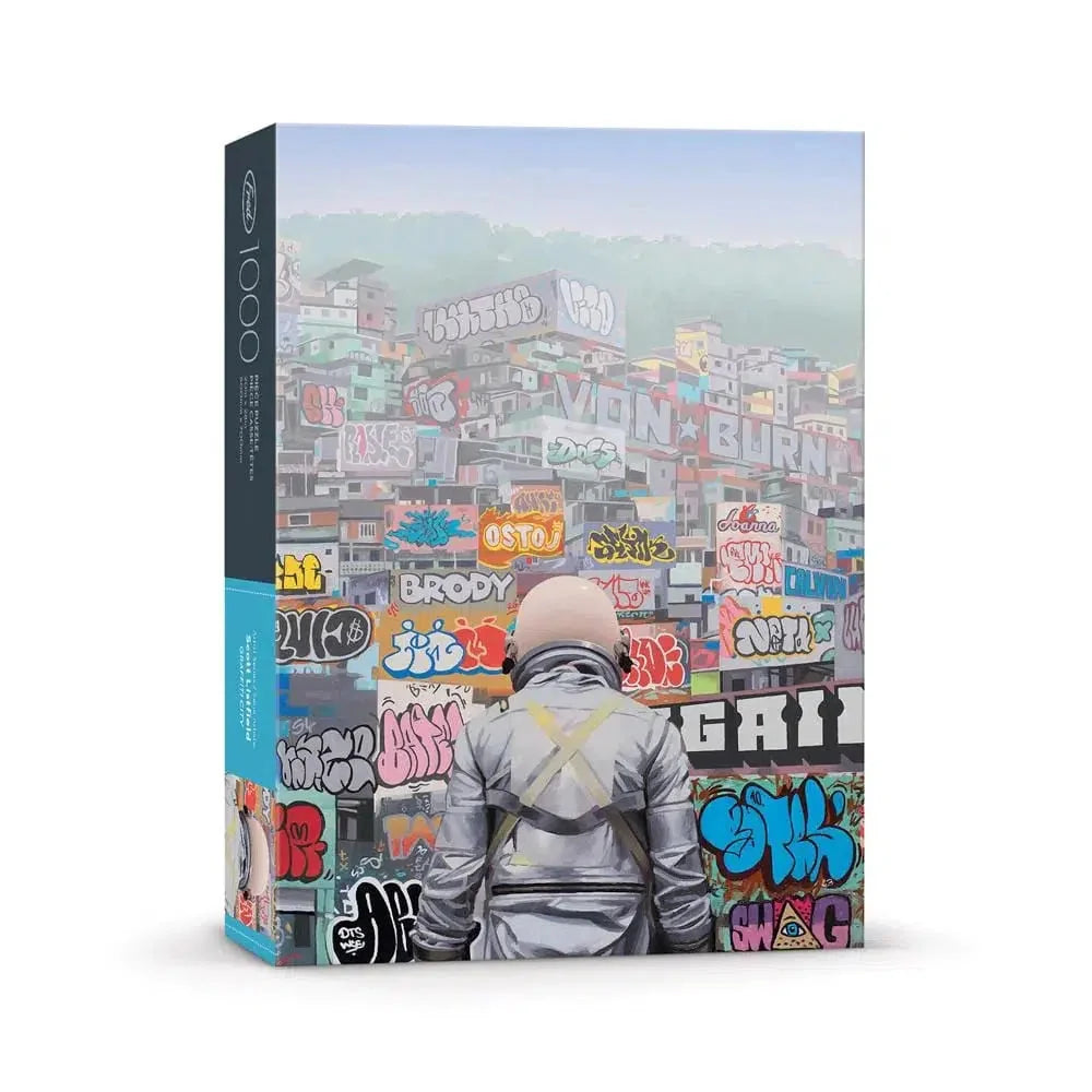 Graffiti City 1000 Piece Jigsaw Puzzle Fred