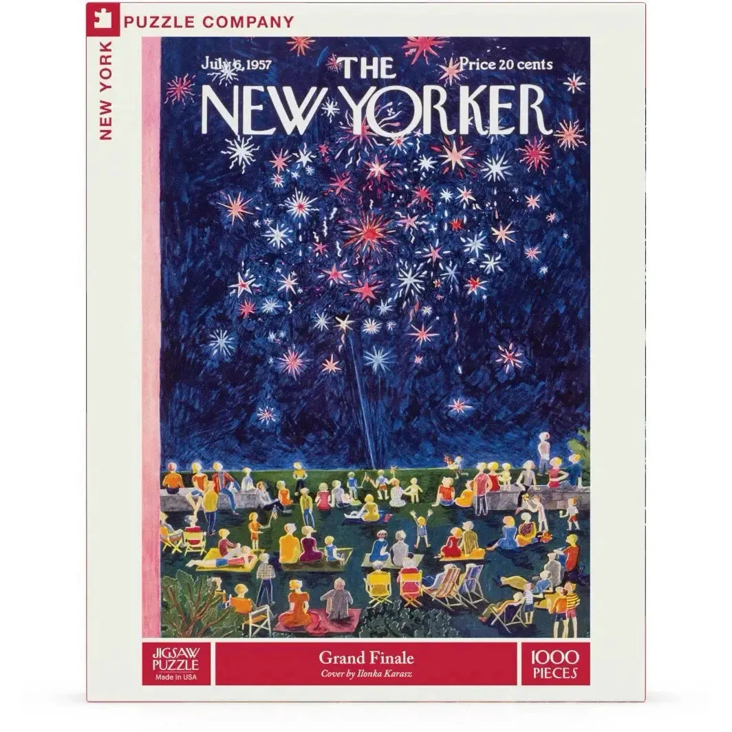 Grand Finale The New Yorker 1000 Piece Jigsaw Puzzle NYPC