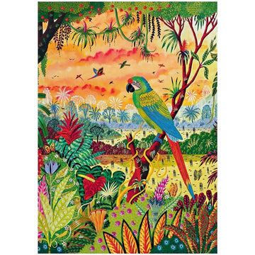 Great Green Macaw 1000 Piece Jigsaw Puzzle Piatnik