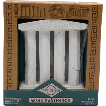 Greek Parthenon Brainteaser Puzzle True Genius