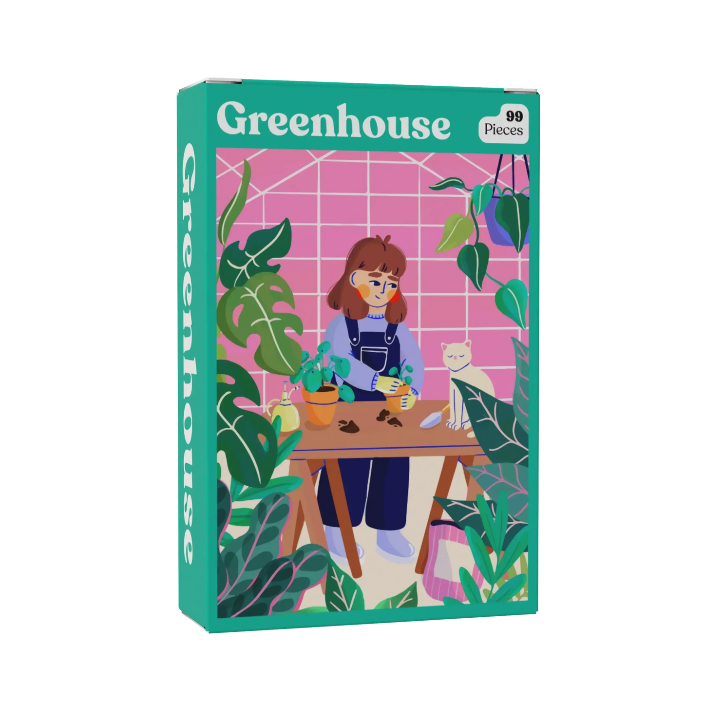Greenhouse 99 Piece Mini Jigsaw Puzzle Puzzledly