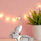 Grey Rabbit — Mechanical Wooden Model, 288 Pieces