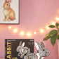 Grey Rabbit — Mechanical Wooden Model, 288 Pieces