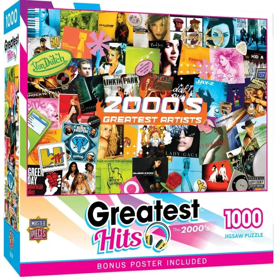 Groovy Times Greatest Hits 1000 Piece Jigsaw Puzzle MasterPieces