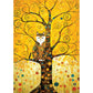 Gustav Klimt's Cat in the Tree of Life 1000 Piece Jigsaw Puzzle Enjoy