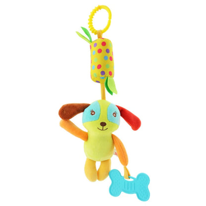 Baby Toy Plush Bed Hanging Pendant Baby Plush Cute Cartoon Animal Wind Chime Stroller Hanging Teether Stroller For Newborn Gifts